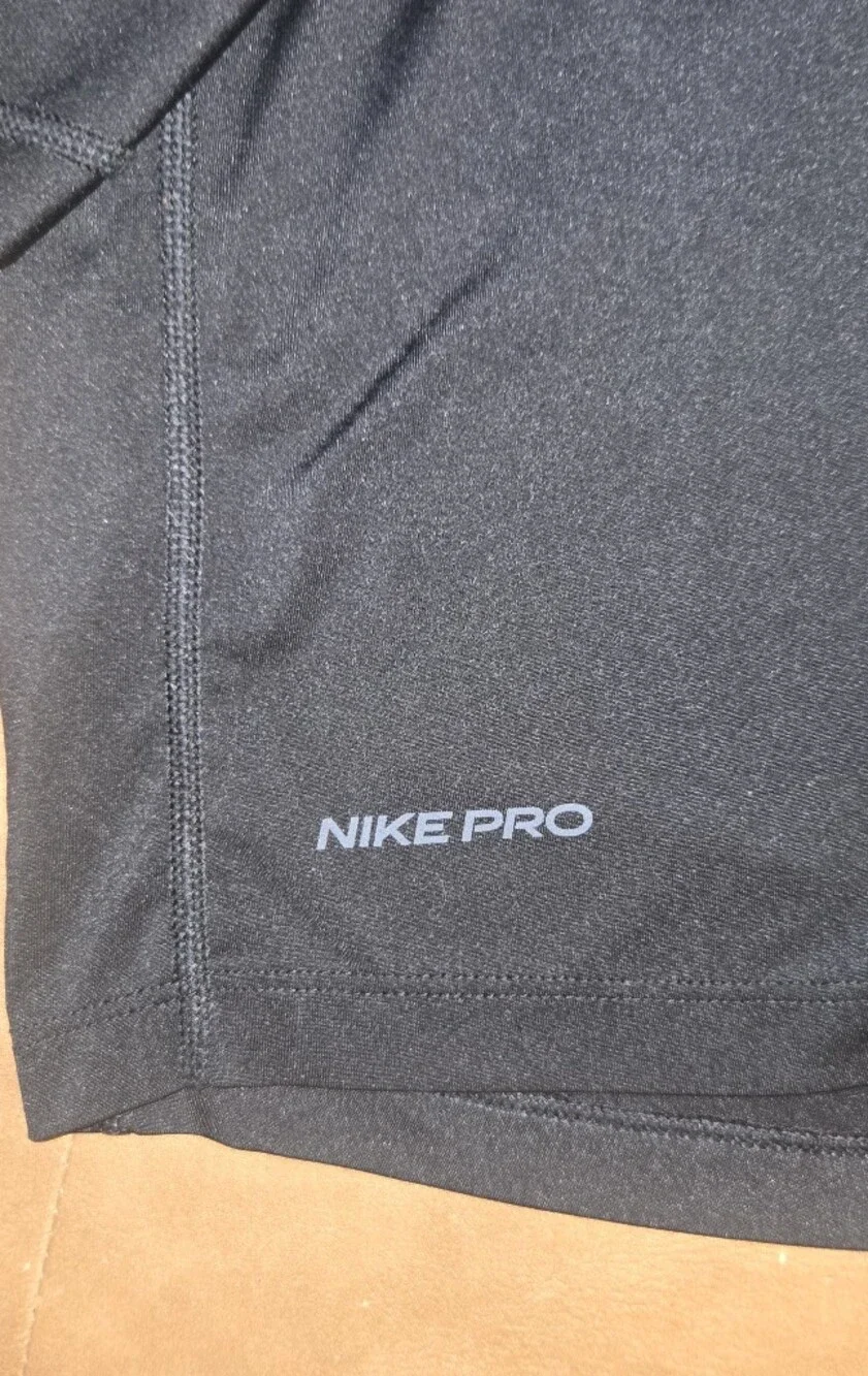 Nike Dri-FIT Black Long Sleeve Training Shirt Youth XL